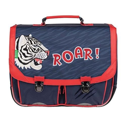 Cartable - TANN'S - Aaron - 2 poches - 35 CM - Maternelle/CP - Bleu