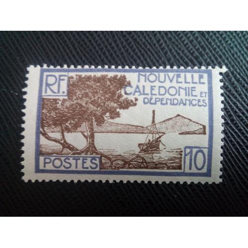 Timbre Nouvelle Caledonie Yt 143 Baie Pointe Des Paletuviers 1928 (130106)