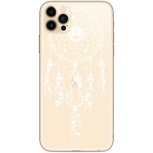 Coque Iphone 12 Pro Max Dreamcatcher Blanc Plume