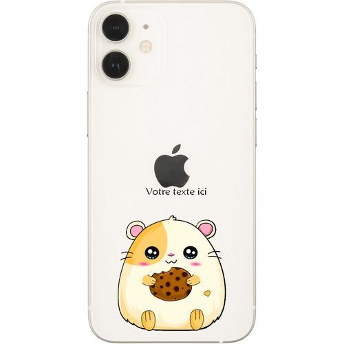 Coque Iphone 12 Mini Hamster Kawaii Avec Votre Texte
