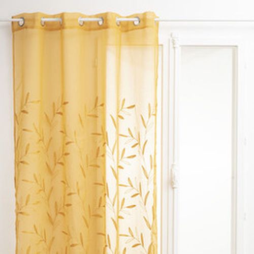 Voilage Brodé Izzy 140 X 240 Cm - Ocre