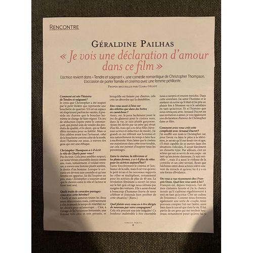 Géraldine Pailhas
