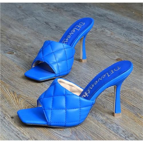 Chaussures À Talons Hauts Imitation Cuir Chaussure Molletonnée