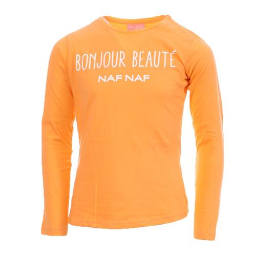 T-Shirt Orange Fille Naf Naf 4051