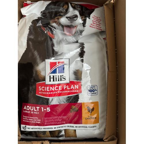 Croquettes Pour Chiens Adult 1-5 Large 25 Kg Science Plan Hills