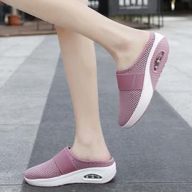 Beifeng Chaussures de marche à coussin d'air pour femmes diabétiques Chaussures de marche orthopédiques à enfiler à coussin d'air pour femme