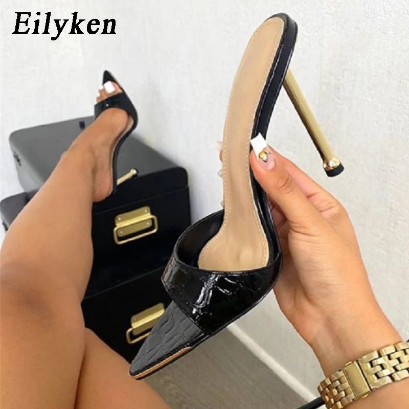 Escarpins  Talon Haut Pour Femme, Bout Pointu, Imprim Serp... - 2