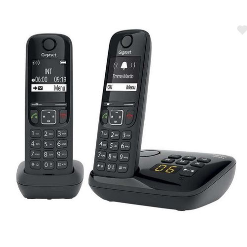 GIGASET AS690A DUO -- NOIR