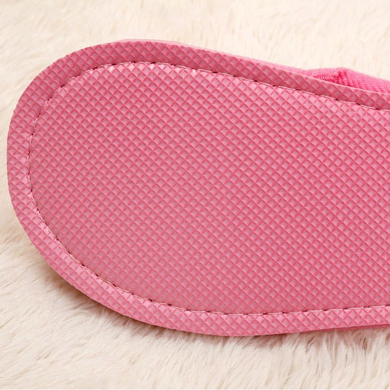 Femmes Chaussures D'intrieur D'hiver Silencieux Pantoufles ... - 5
