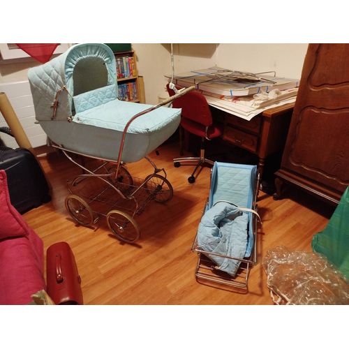 Landau Avec Poussette Adaptable Vintage
