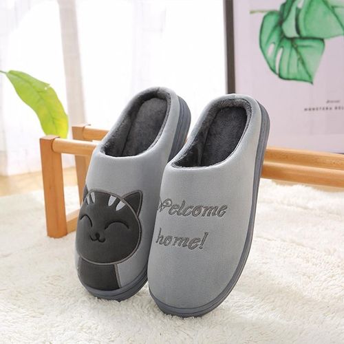 Femmes Mignon Dessin Animé Pantoufles Dames Hiver Maison Modèle Pantoufles Intérieur Maison Chaussures Femme Chaussures Plates Talonspais Nouveau