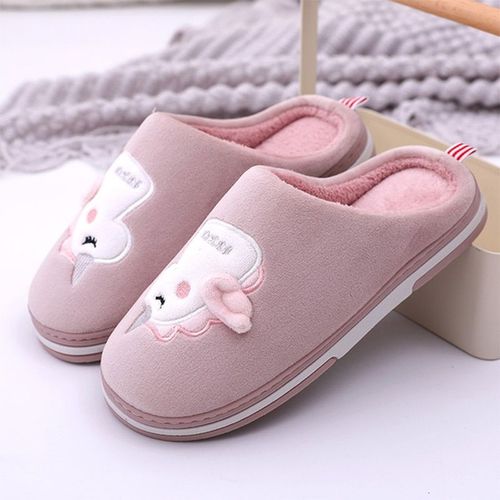 Femmes Mignon Dessin Animé Pantoufles Dames Hiver Maison Modèle Pantoufles Intérieur Maison Chaussures Femme Chaussures Plates Talonspais Nouveau