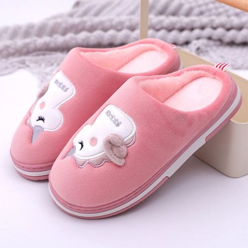 Femmes Mignon Dessin Animé Pantoufles Dames Hiver Maison Modèle Pantoufles Intérieur Maison Chaussures Femme Chaussures Plates Talonspais Nouveau