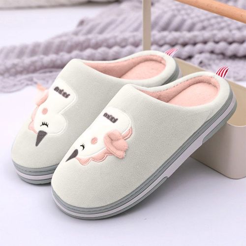 Femmes Mignon Dessin Animé Pantoufles Dames Hiver Maison Modèle Pantoufles Intérieur Maison Chaussures Femme Chaussures Plates Talonspais Nouveau