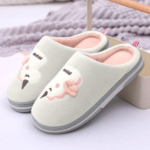Femmes Mignon Dessin Animé Pantoufles Dames Hiver Maison Modèle Pantoufles Intérieur Maison Chaussures Femme Chaussures Plates Talonspais Nouveau