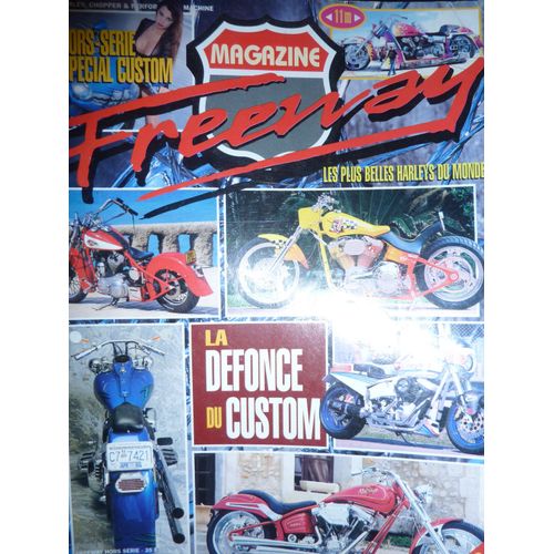 Magazine Freeway 15h Spécial Custom