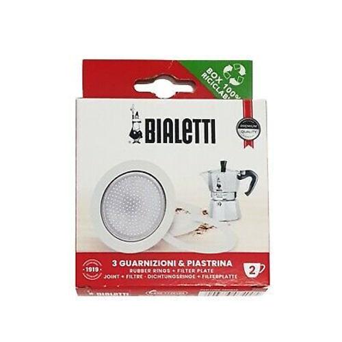 3 joints + 1 filtre 2 tasses moka bialetti