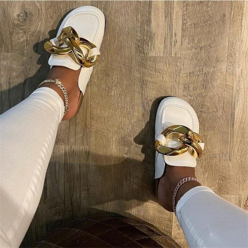 Mules  Bout Ferm Pour Femmes, Nouveau Design De Marque De ... - 3