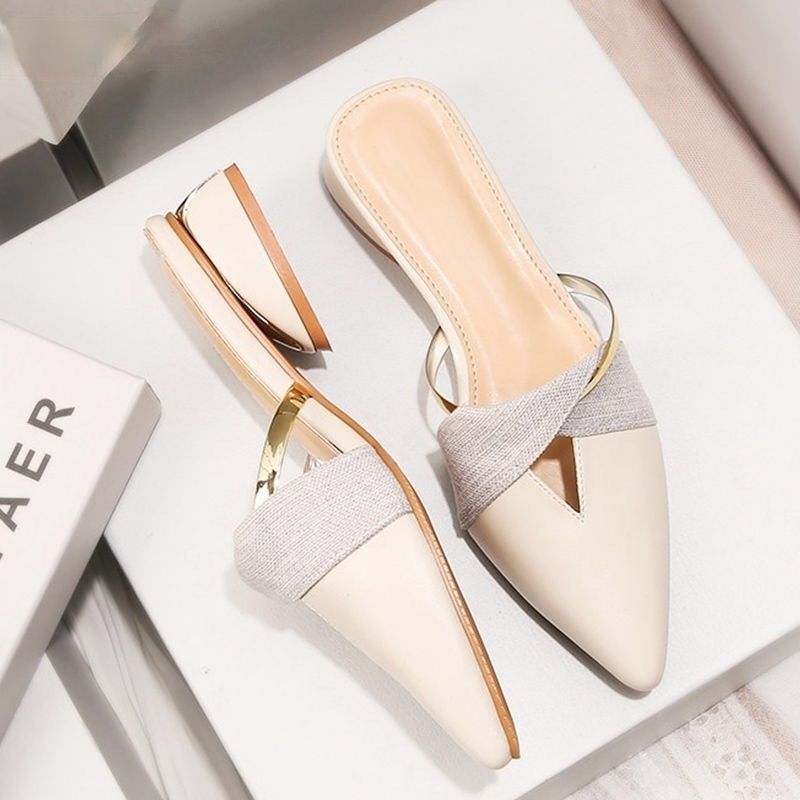 Mules  Bout Pointu Pour Femmes, Chaussures D'extrieur, Cou... - 2