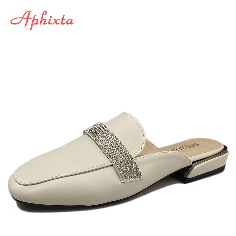 Mules  Chane Pour Femmes, Mules  Bout Carr Et  Rayures,...
