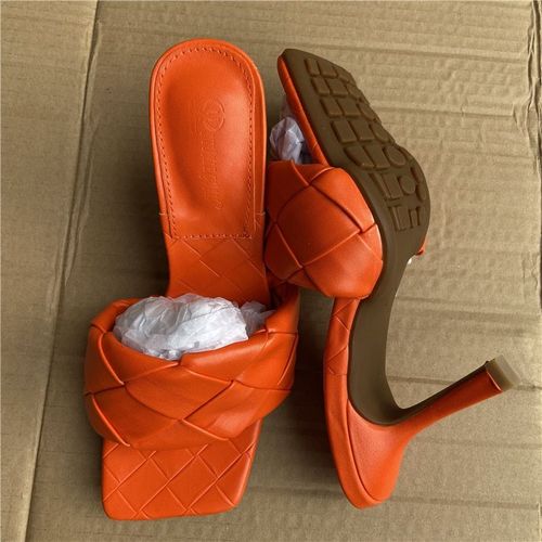 Mules Talons Hauts 9cm Pour Femmes, Sandales De Luxe, Sandales Talons Aiguilles, Pantoufles De Bal Plateforme,