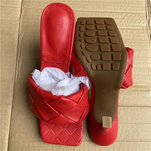 Mules Talons Hauts 9cm Pour Femmes, Sandales De Luxe, Sandales Talons Aiguilles, Pantoufles De Bal Plateforme,
