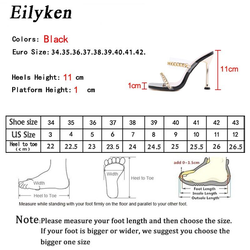 Mules  Talons Hauts En Pvc Transparent Pour Femme, Chaussur... - 7