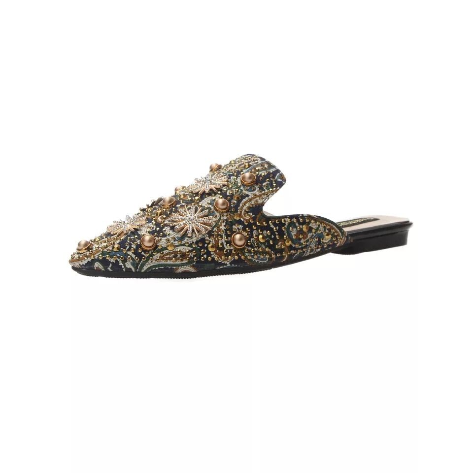 Mules De Luxe Pour Femmes, Pantoufles Chinoises D't, Chaus...