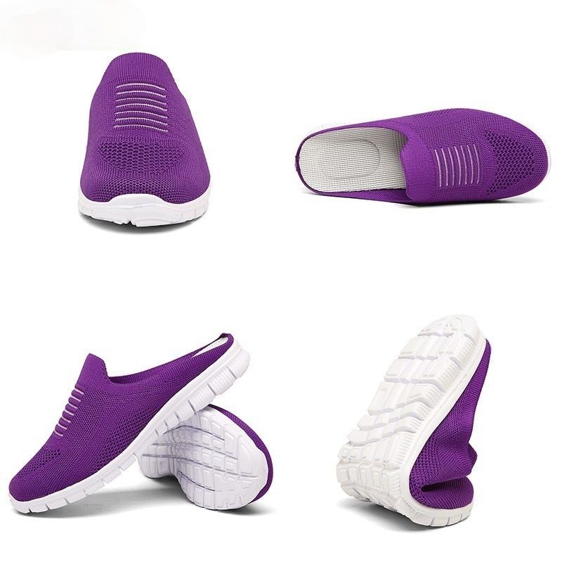 Mules Lgres  Bout Rond Pour Femmes, Pantoufles De Maison ... - 3