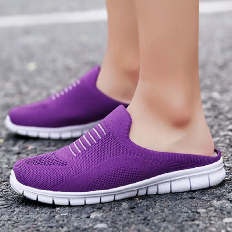 Mules Lgres  Bout Rond Pour Femmes, Pantoufles De Maison ... - 5