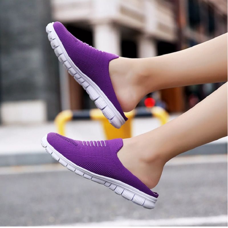 Mules Lgres  Bout Rond Pour Femmes, Pantoufles De Maison ... - 6