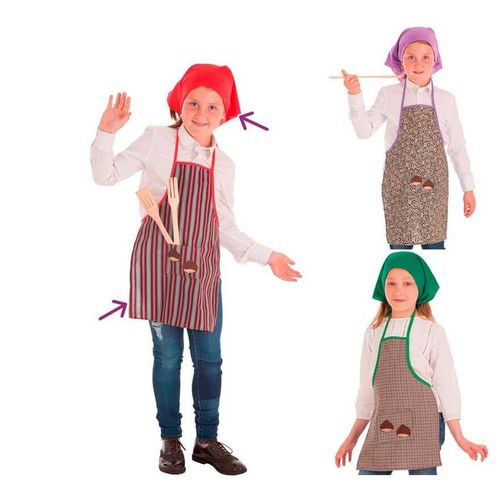 Castañera Kit Dans Des Modèles Assortis: Tablier Et Casquette