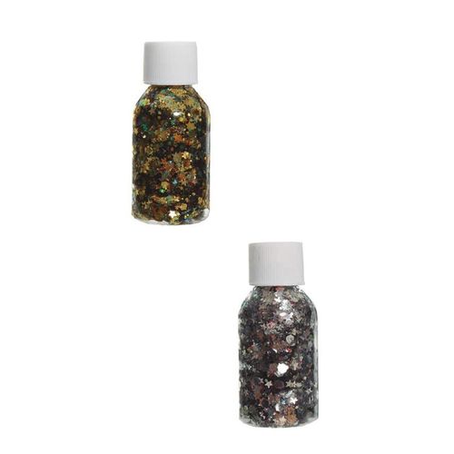 Gel Avec Glitter En 2 Couleurs