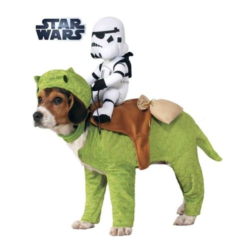 Déguisement De Dewback Avec Soldat Star Wars Pour Chien
