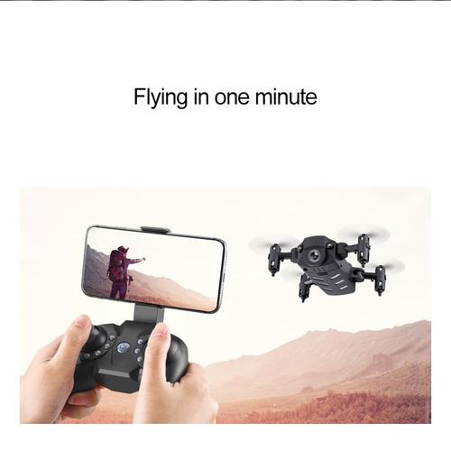 Petit drone pliable, appareil photo grand angle 4K haute