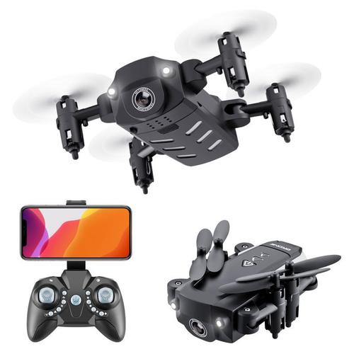 Fpv Drone Pliable Gps Avec Caméra 4k Hd Mode Sans Tête Une-Clé Retour Maintien D'altitude Follow Me (;Avec Sac De Rangement);-Générique-Générique