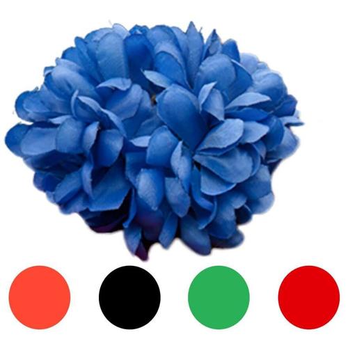 Fleur De Cheveux Avec Clip De Différentes Couleurs