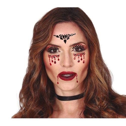 Bijoux De Visage Adhésifs De Vampire