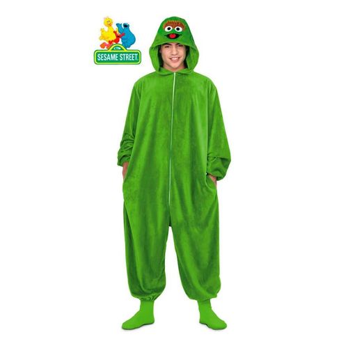Déguisement Oscar The Grumpy Pyjama Pour Adultes