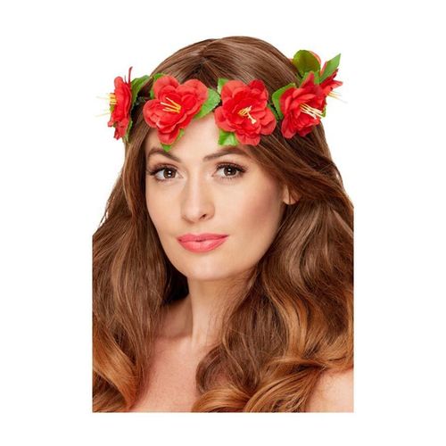 Couronne Hawaïenne Rouge