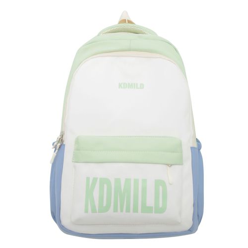Sac de transport d'automne couleur assortie sac à dos à l'ail anglais femme étudiante se rendant au sac de classe lycée SHB4775