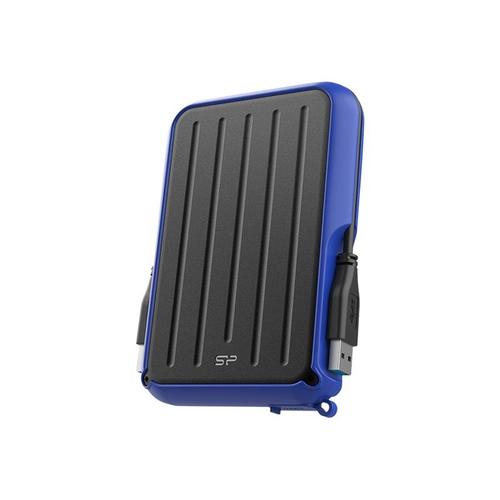 SILICON POWER Armor A66 - Disque dur - 5 To - externe (portable) - 2.5" - USB 3.2 Gen 1 - bleu