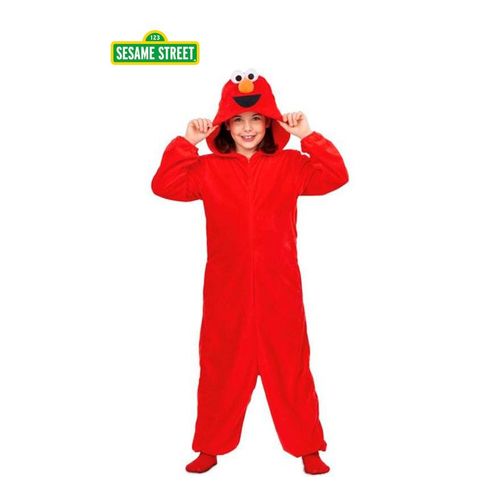 Pyjama Costume Elmo De Sesame Street Enfants