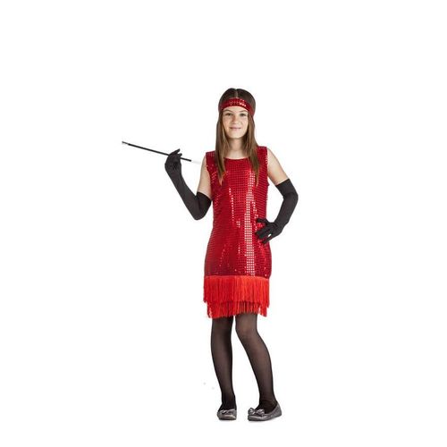 Déguisement Charleston Rouge Pour Fille
