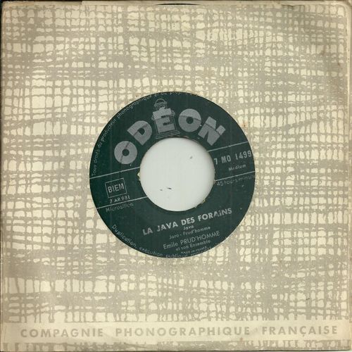 Emile Prud'homme Et Son Ensemble :  La Java Des Forains (Jaro - Prud Homme)   /   Trois Fois Rien  (Louiguy) 