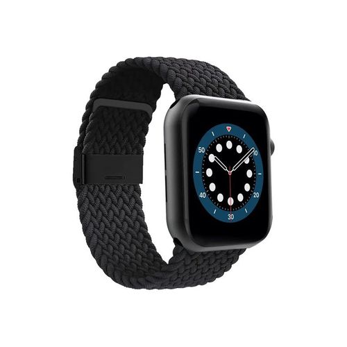 Puro Loop - Bracelet Pour Montre Intelligente - Noir - Pour Apple Watch Hermès Series 7, Hermès Series 9, Nike Series 7, Series 10, Series 8, Series 9