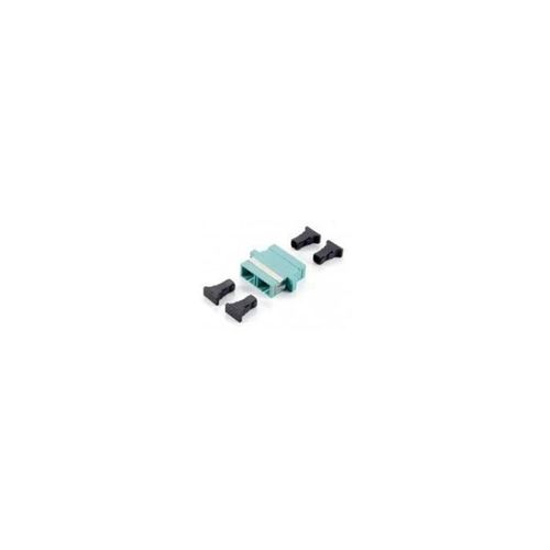 Equip Lot de 12 Adaptateurs fibre optique SC Multimode Duplex OM3