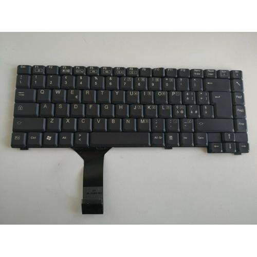 clavier noir AZERTY mp-026860033471 pour Fujitsu Siemens AMILO A1630