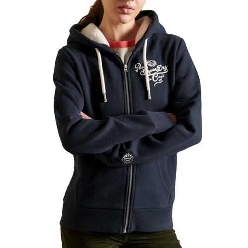 Sweat Superdry Pride In Craft Femme Bleu