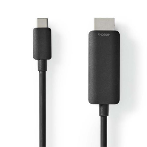 CABLE USB TYPE C MALE TO HDMI MALE 2M (USB C 3.2 Gén1) 4096 x 2160 -4K à 60 Hz